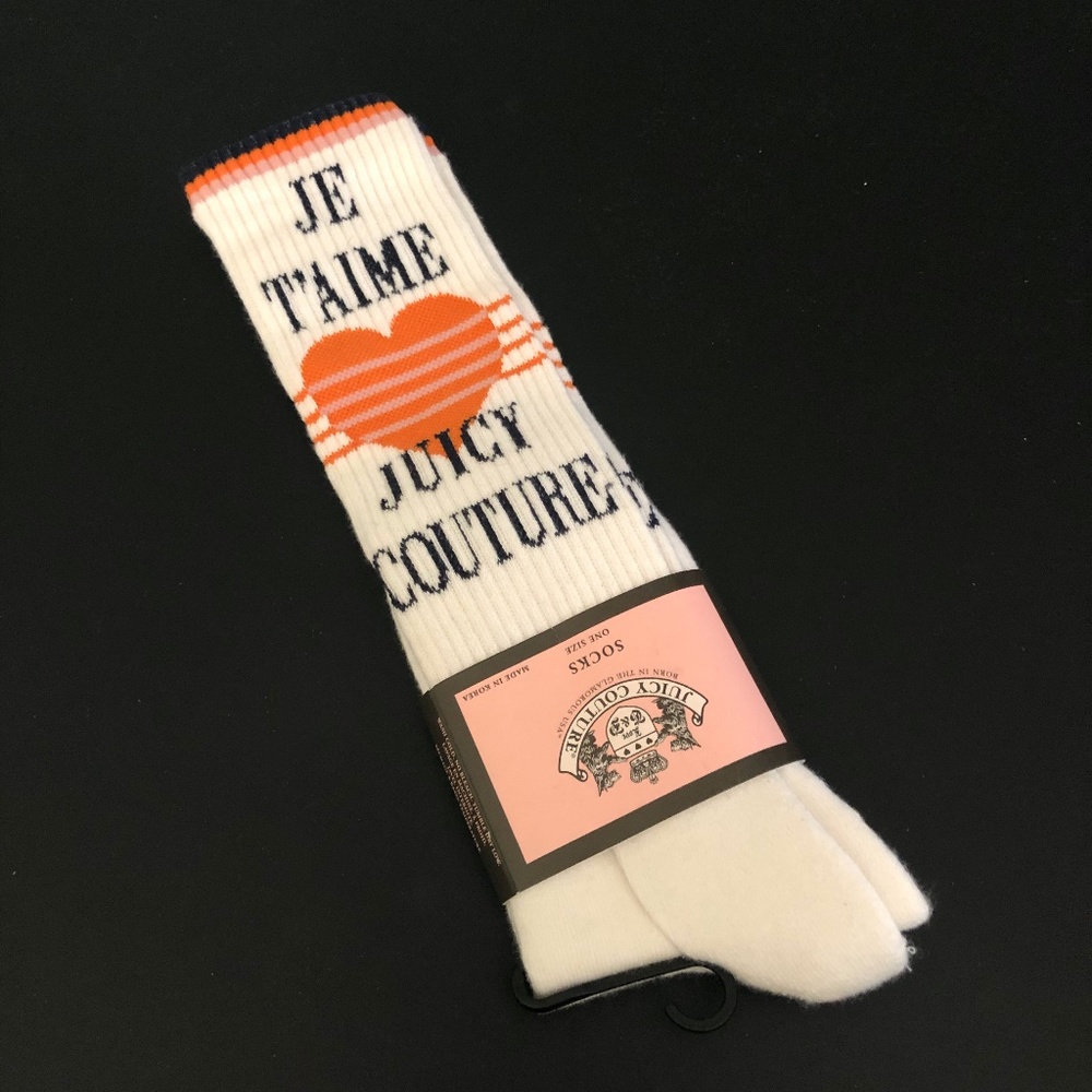 Juicy Couture Tube Socks NEW